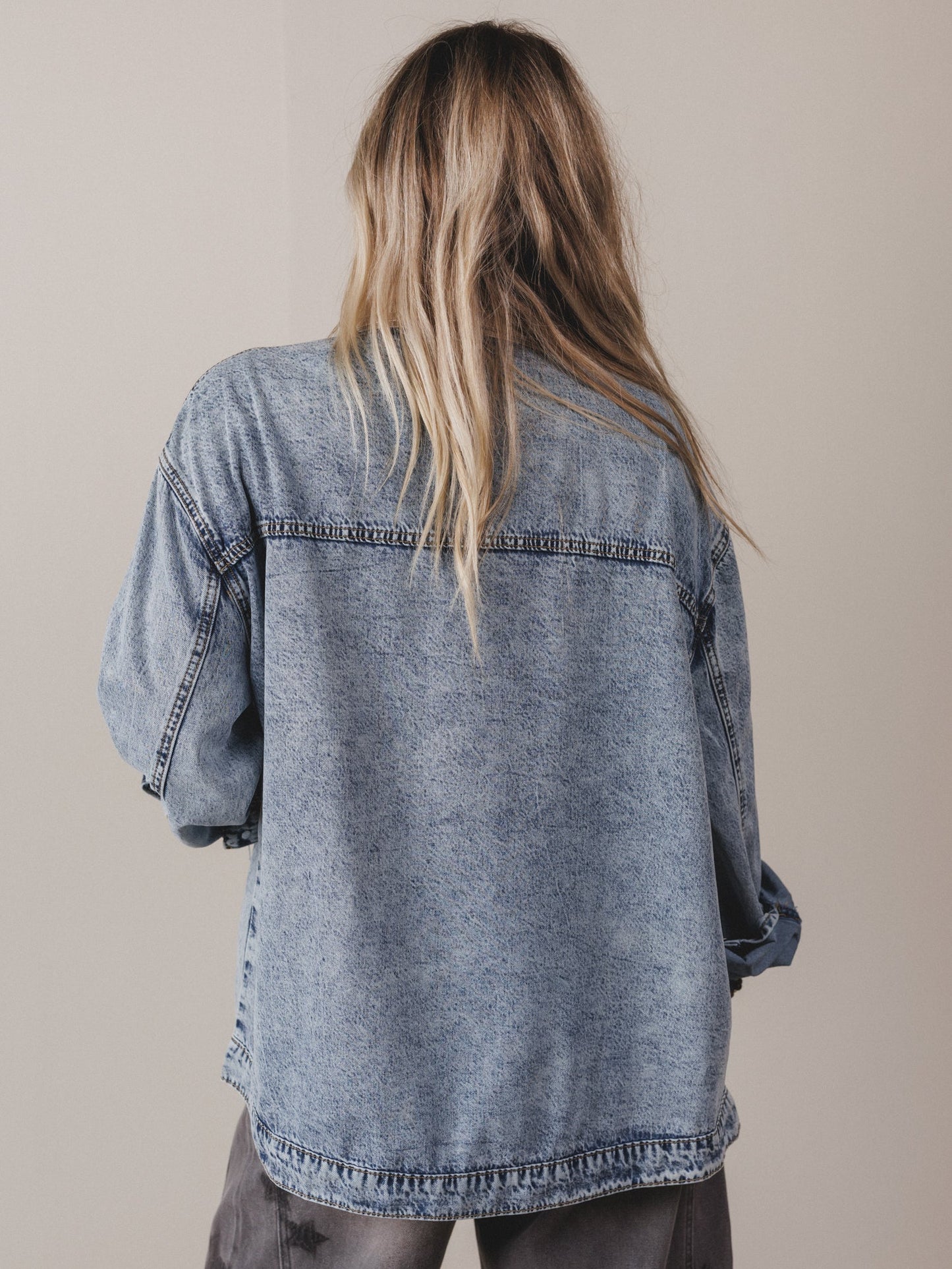 Blue Jean Baby Barn Jacket - Washed Denim