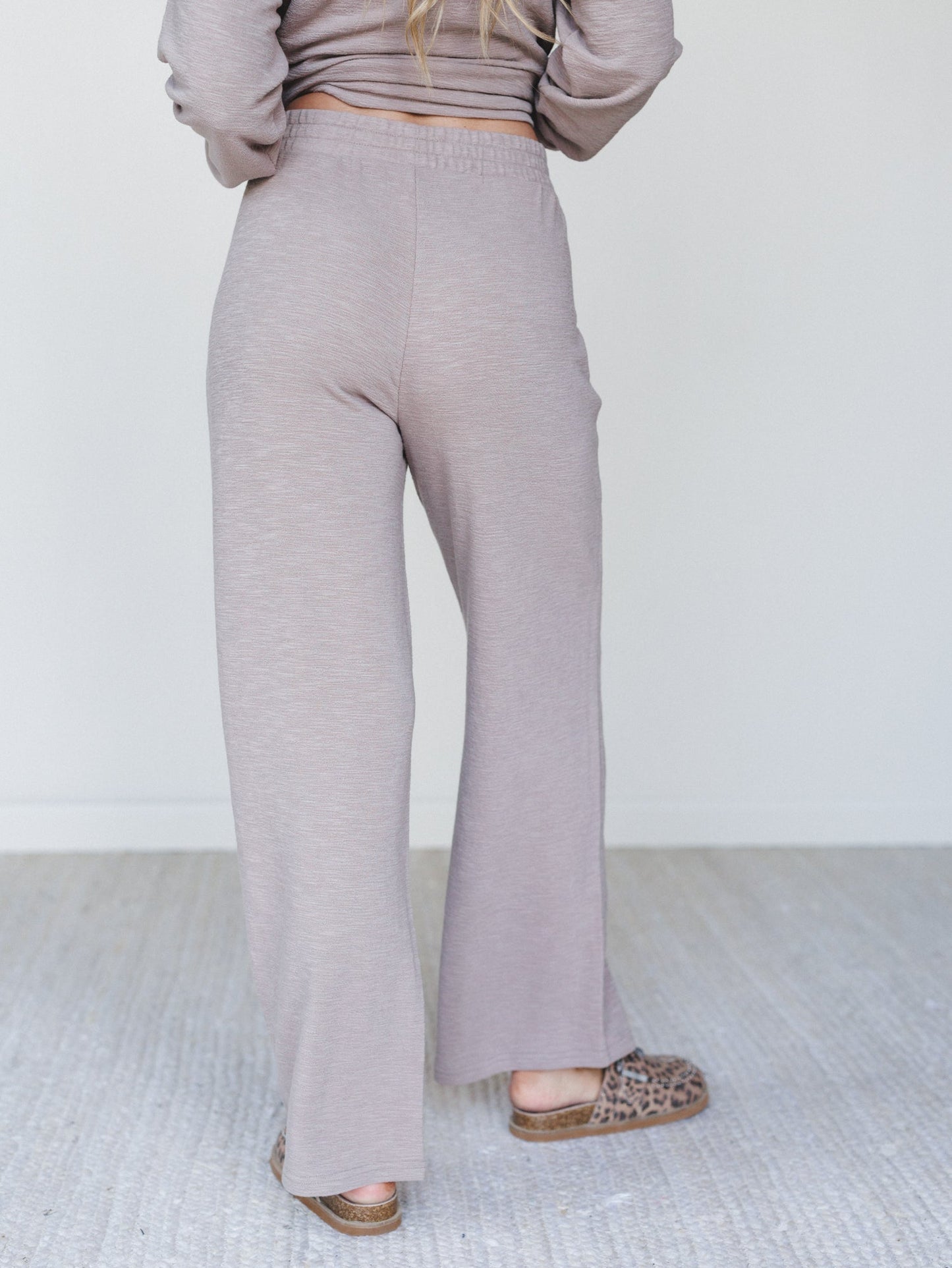 Here To Lounge Matching Set - Ash Mocha