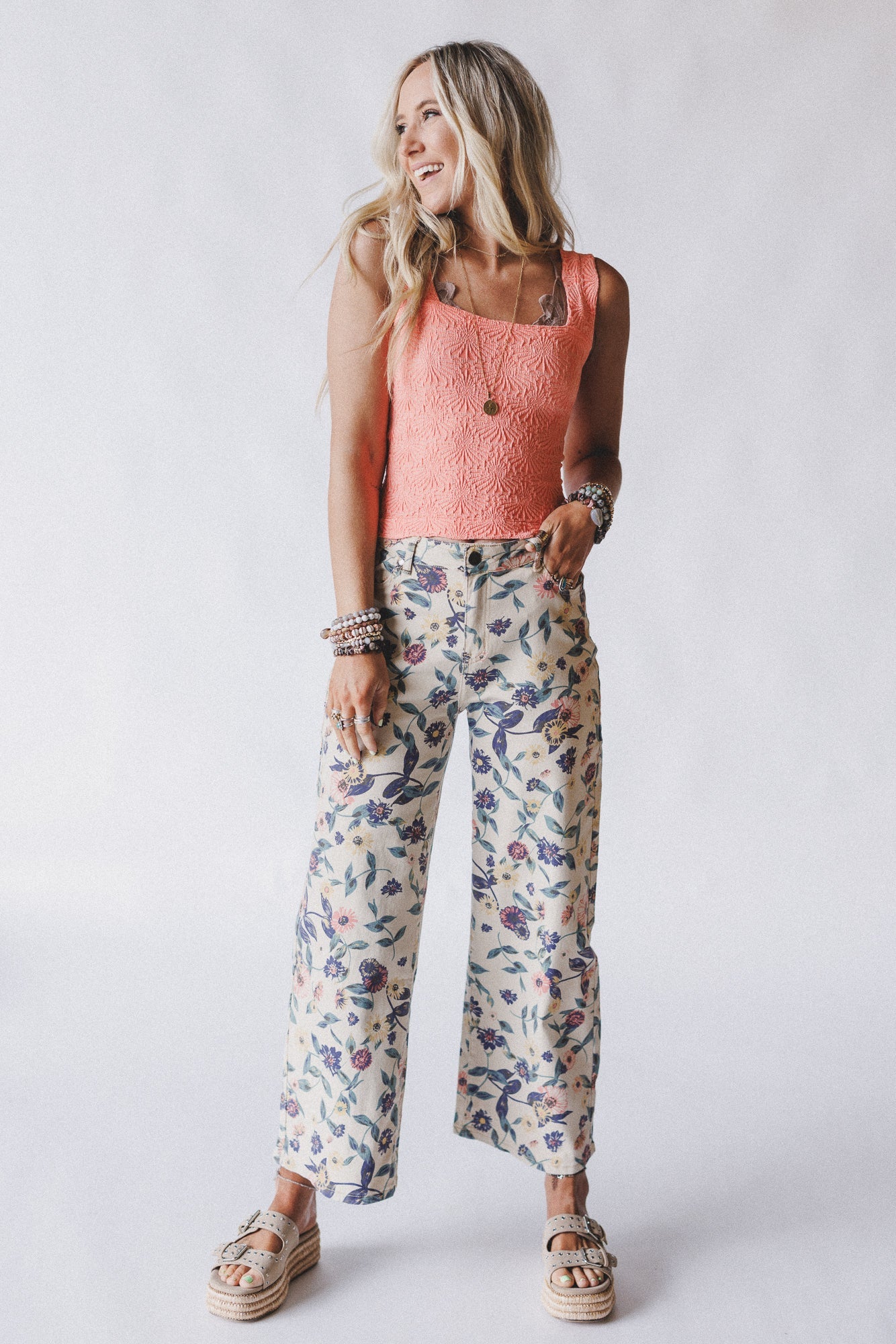 Botanical Garden Pants - Khaki - Pre Order