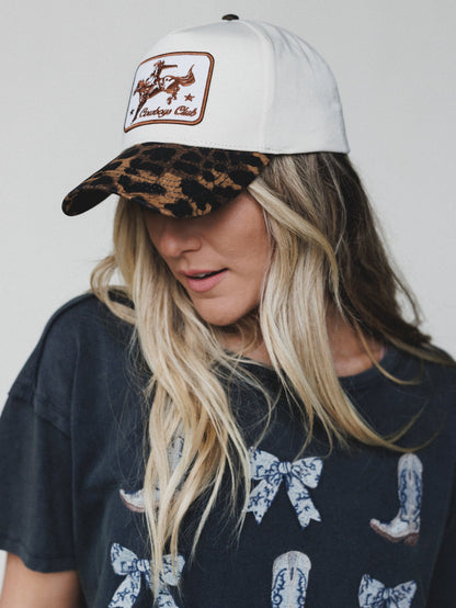 Cowboys Club Trucker Hat - Beige
