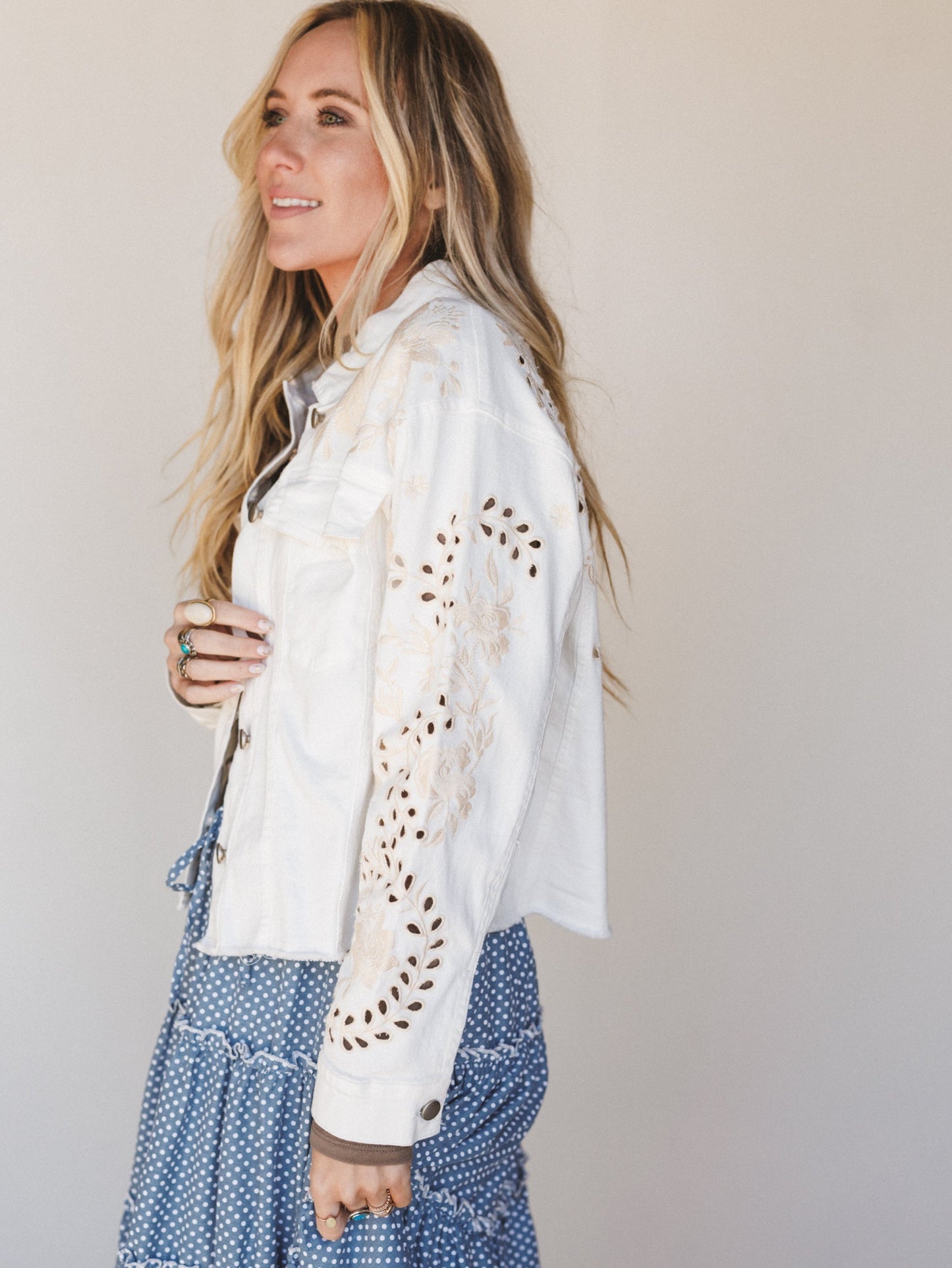 Every Polka Moment 3 Piece Bundle - Denim