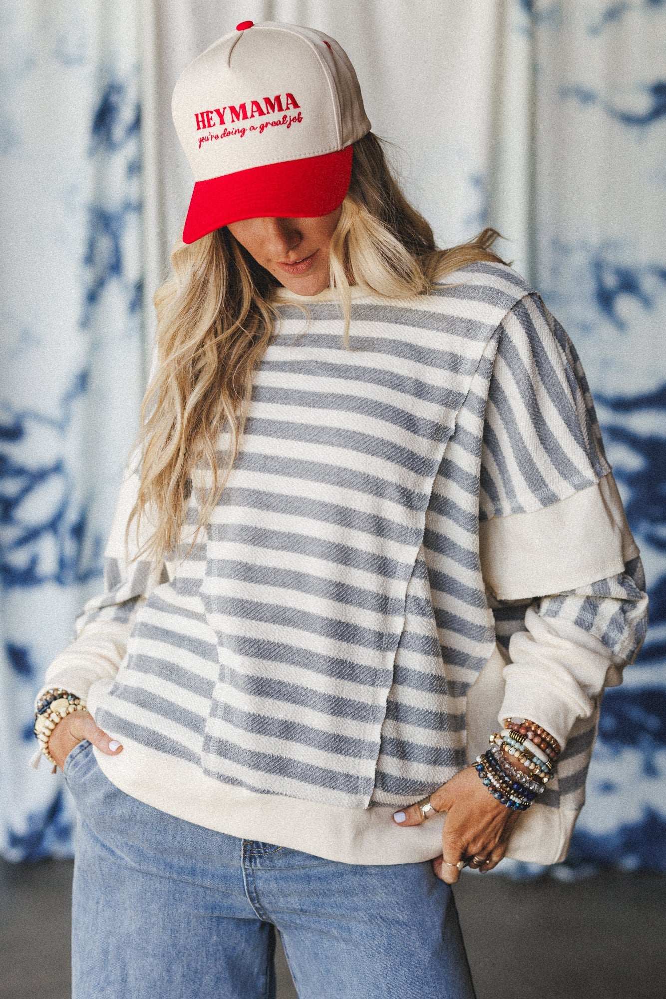 Hey Mama Hat - Red