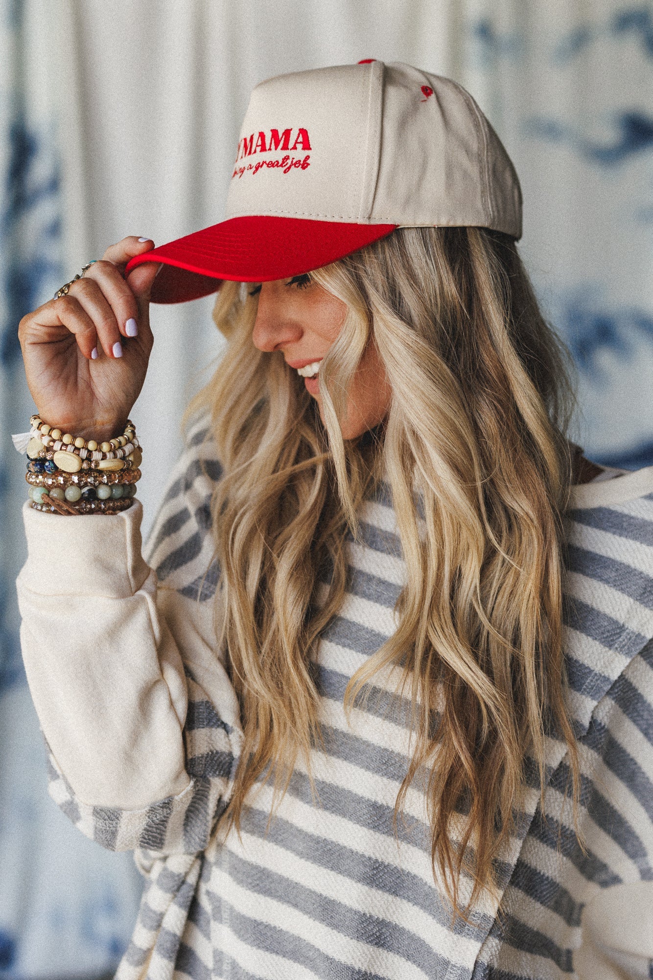 Hey Mama Hat - Red