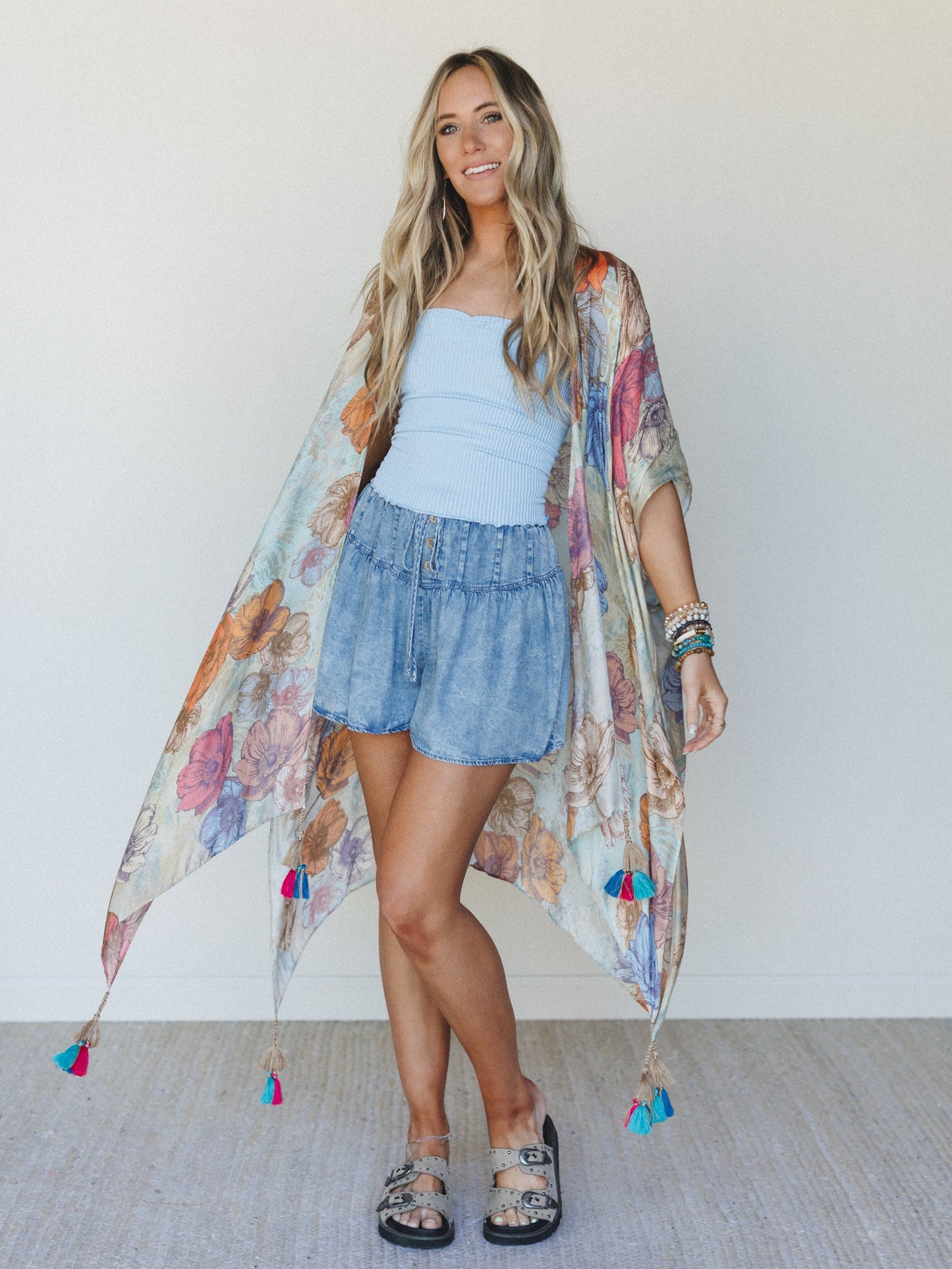 Color Dream Kimono - Blooming Field