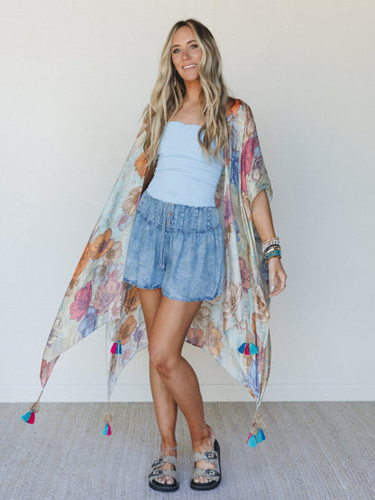 Color Dream Kimono - Blooming Field