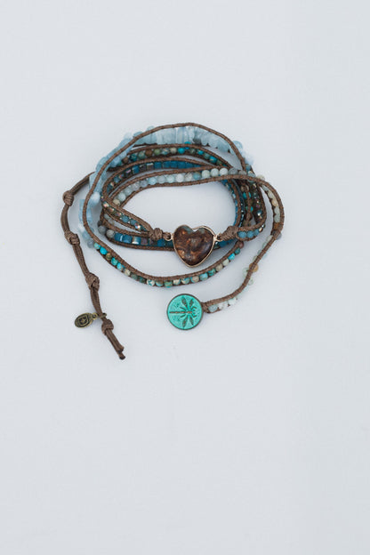 Bound By Love Wrap Bracelet - Multi - Pre Order