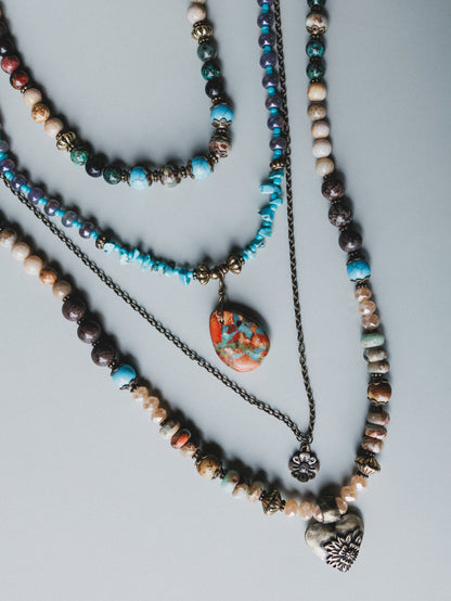 Esmeralda Layered Necklace - Mesa
