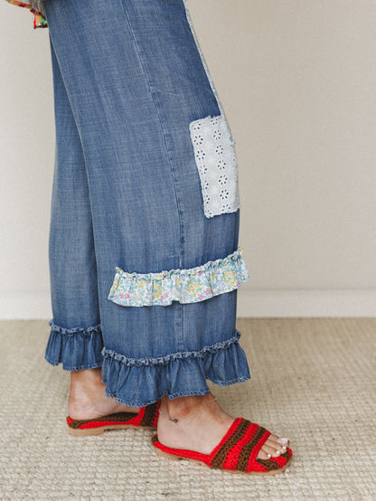 Bohemian Bloom 2 Piece Bundle - Red Floral