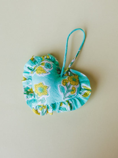 Heart of Love Bag Charm - Mint