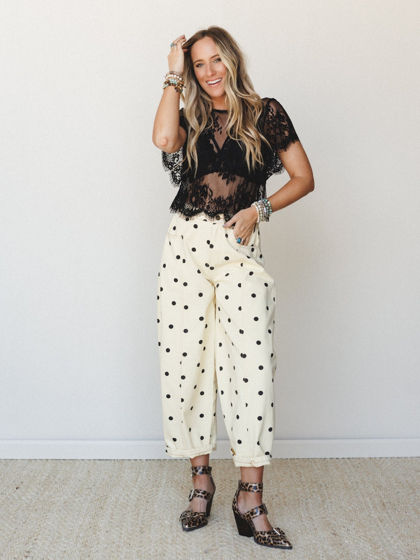Dotties Garden 2 Piece Bundle - Black