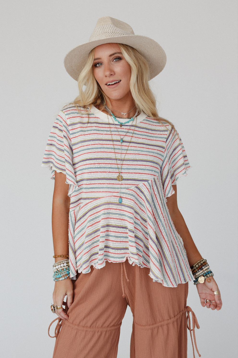 Bright Horizon Top - Multi - Pre Order