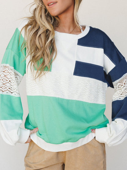Color Story Sweatshirt - Navy - Pre Order