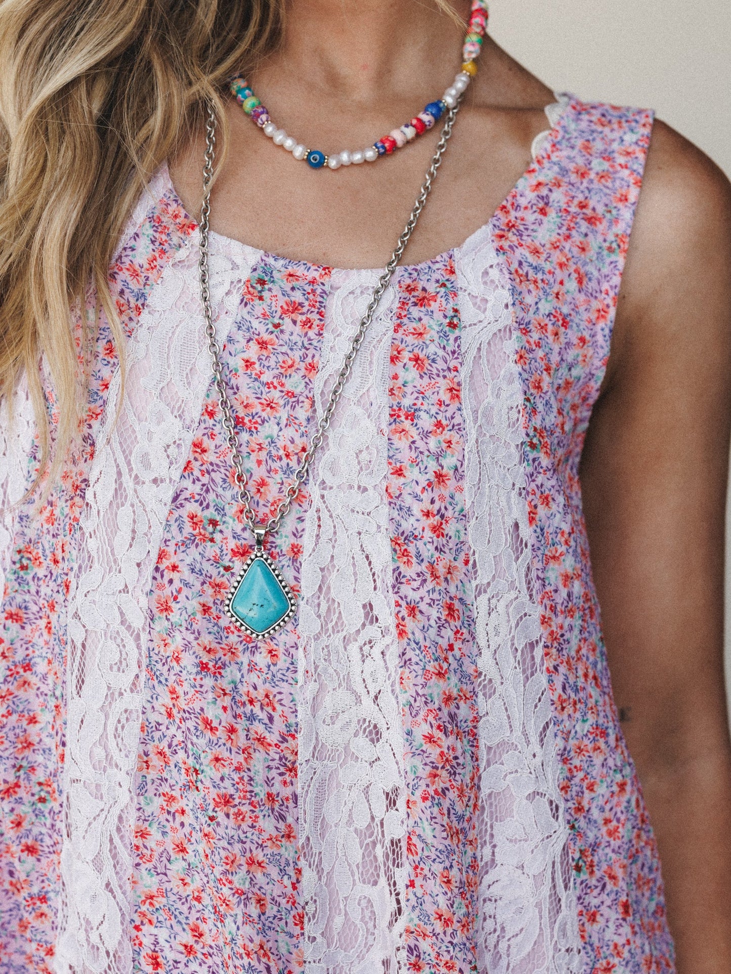 Bloom Wave Dress - Lilac