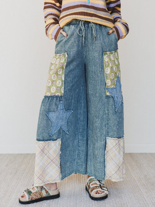 Fields Of Free Pants - Denim