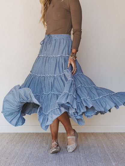 Every Polka Moment 3 Piece Bundle - Denim