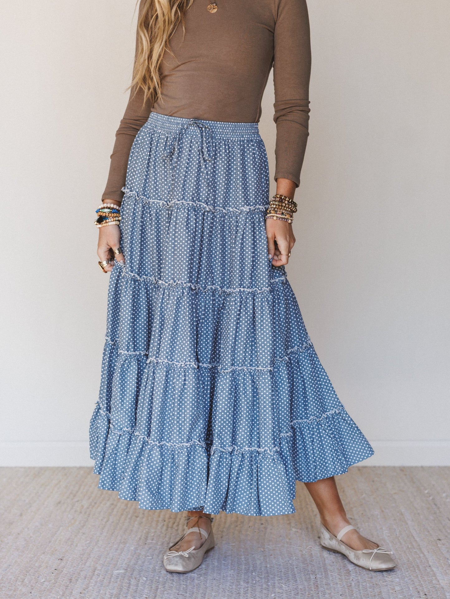Every Polka Moment 3 Piece Bundle - Denim