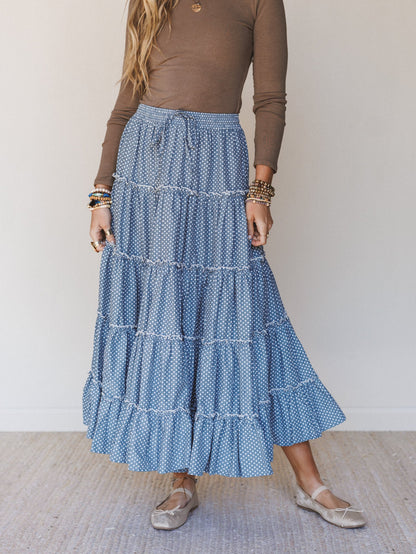 Every Polka Moment 3 Piece Bundle - Denim