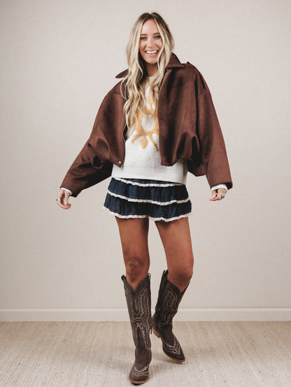 Boho City Jacket - Brown