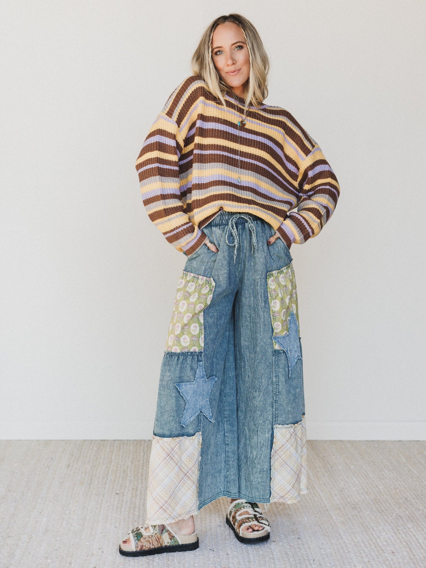 Fields Of Free Pants - Denim