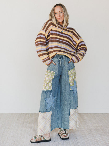 Fields Of Free Pants - Denim