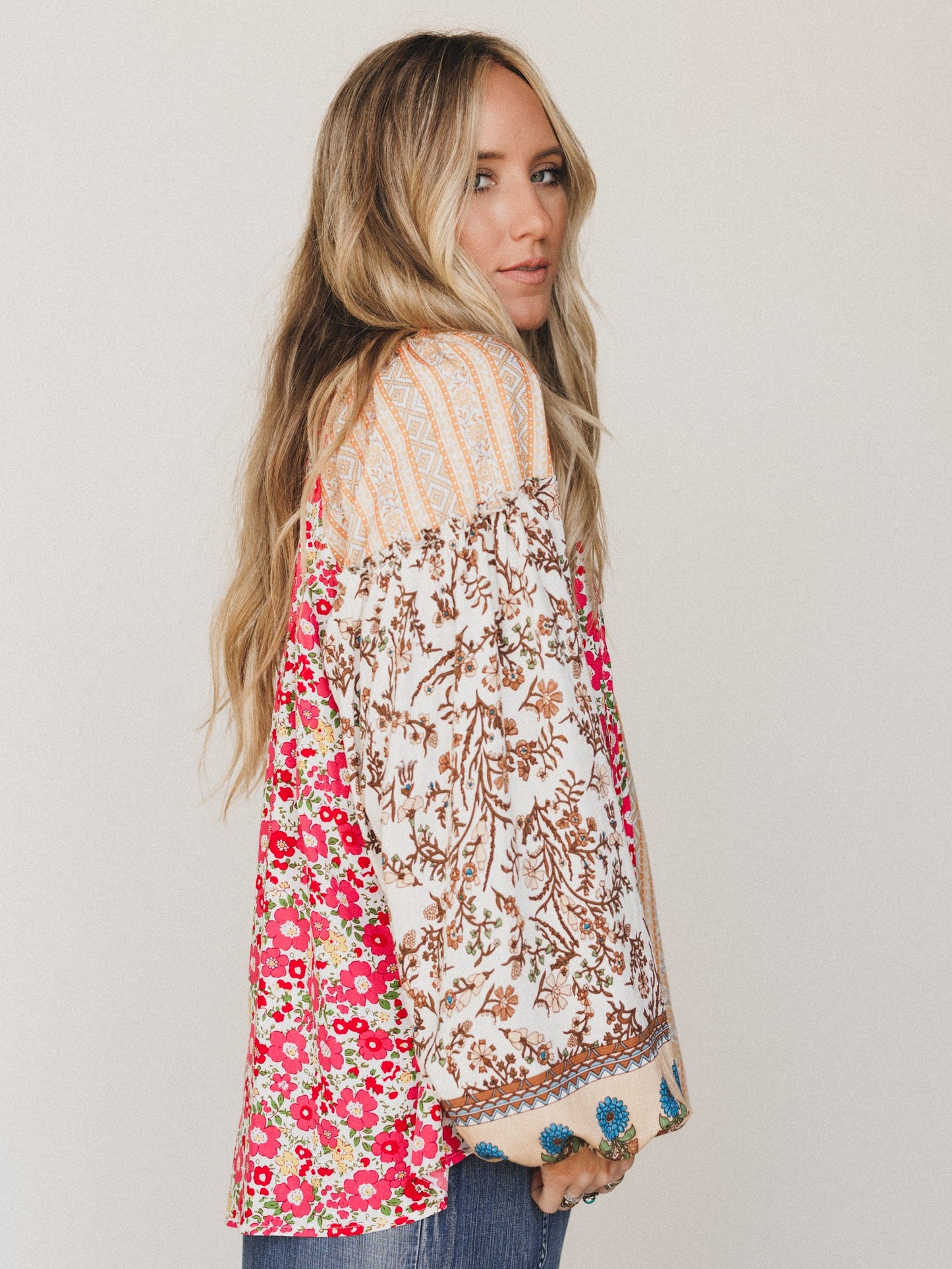 Bohemian Heart 3 Piece Bundle - Coral