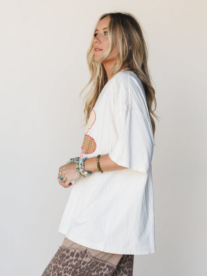 Daisy Drift Top - Off White