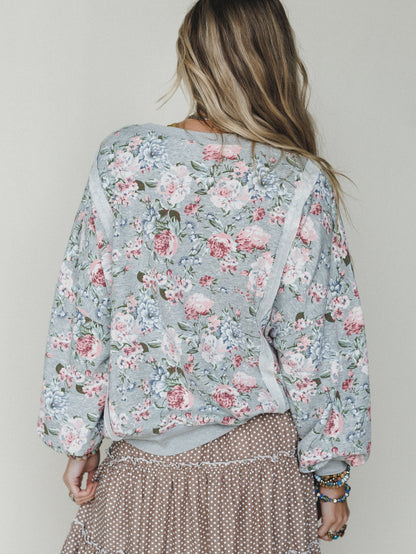 All About Love Pullover - Heather Gray