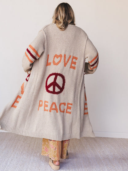 Groove In Love Sweater - Mocha