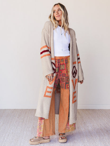 Groove In Love Sweater - Mocha