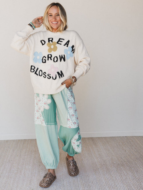 Boho Blossom 2 Piece Bundle - Mint Green