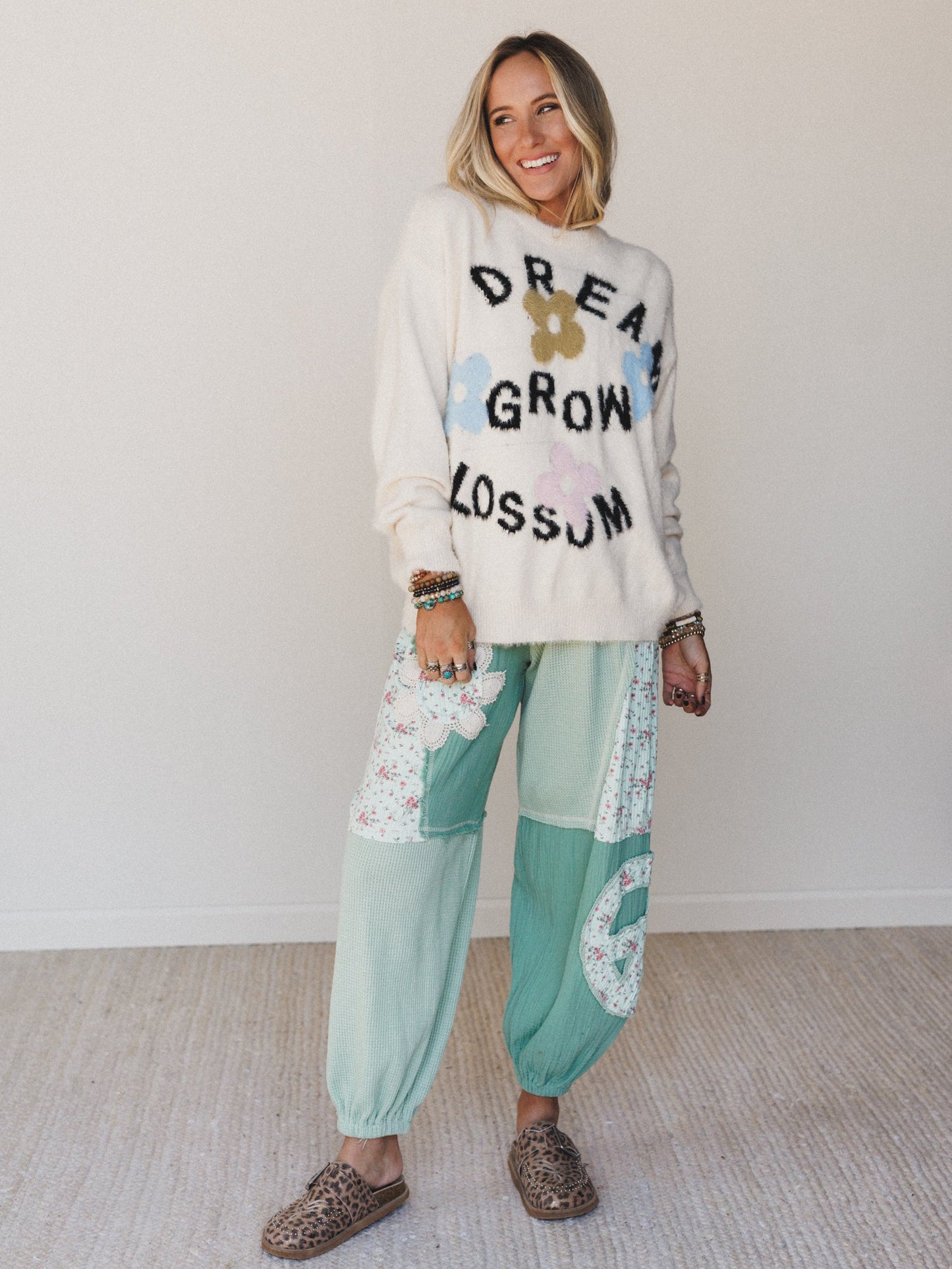 Boho Blossom 2 Piece Bundle - Mint Green
