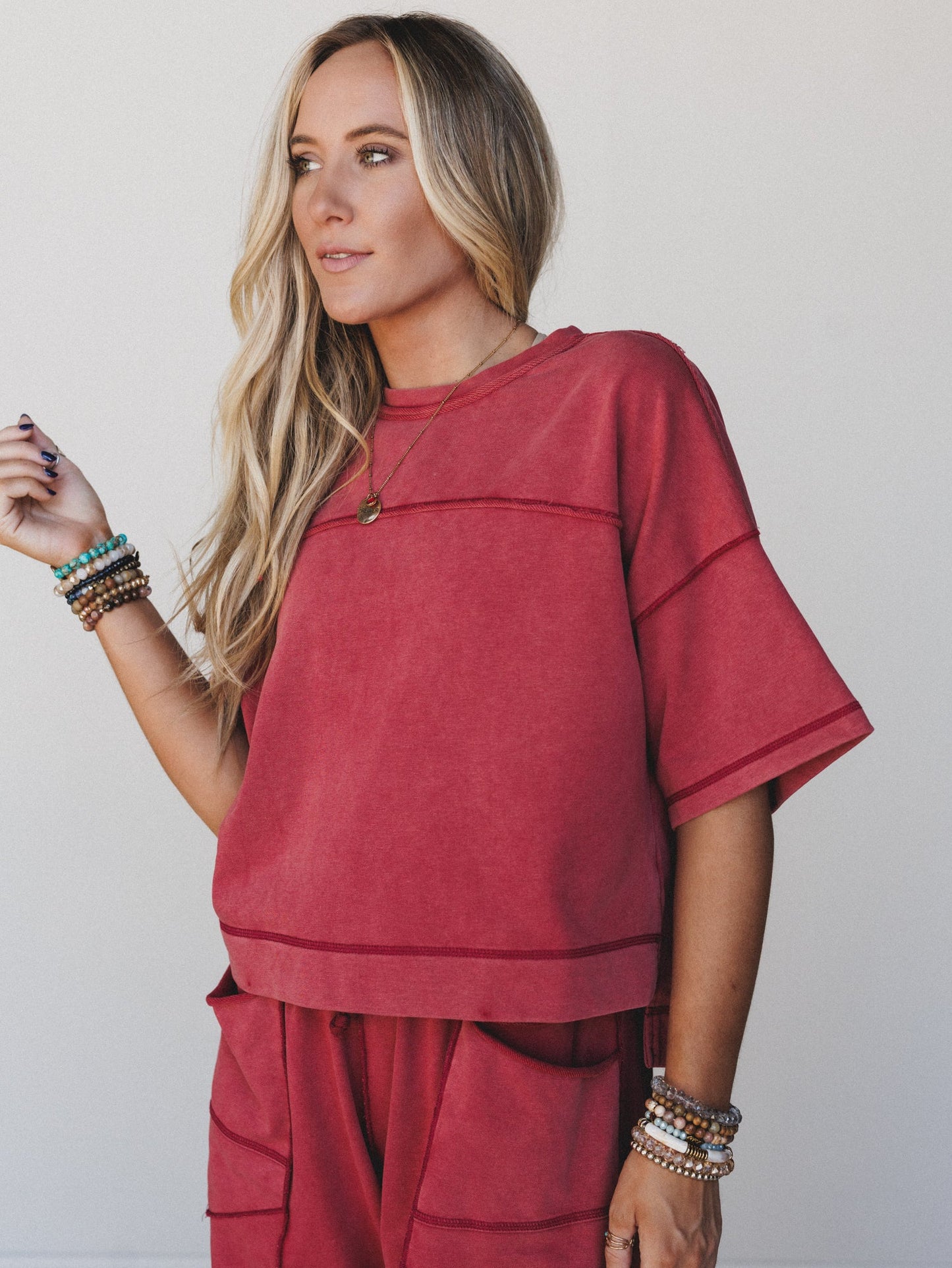 Coastal Halo Set - Red