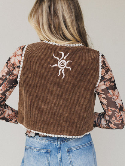 Corduroy Cutie 2 Piece Bundle - Brown