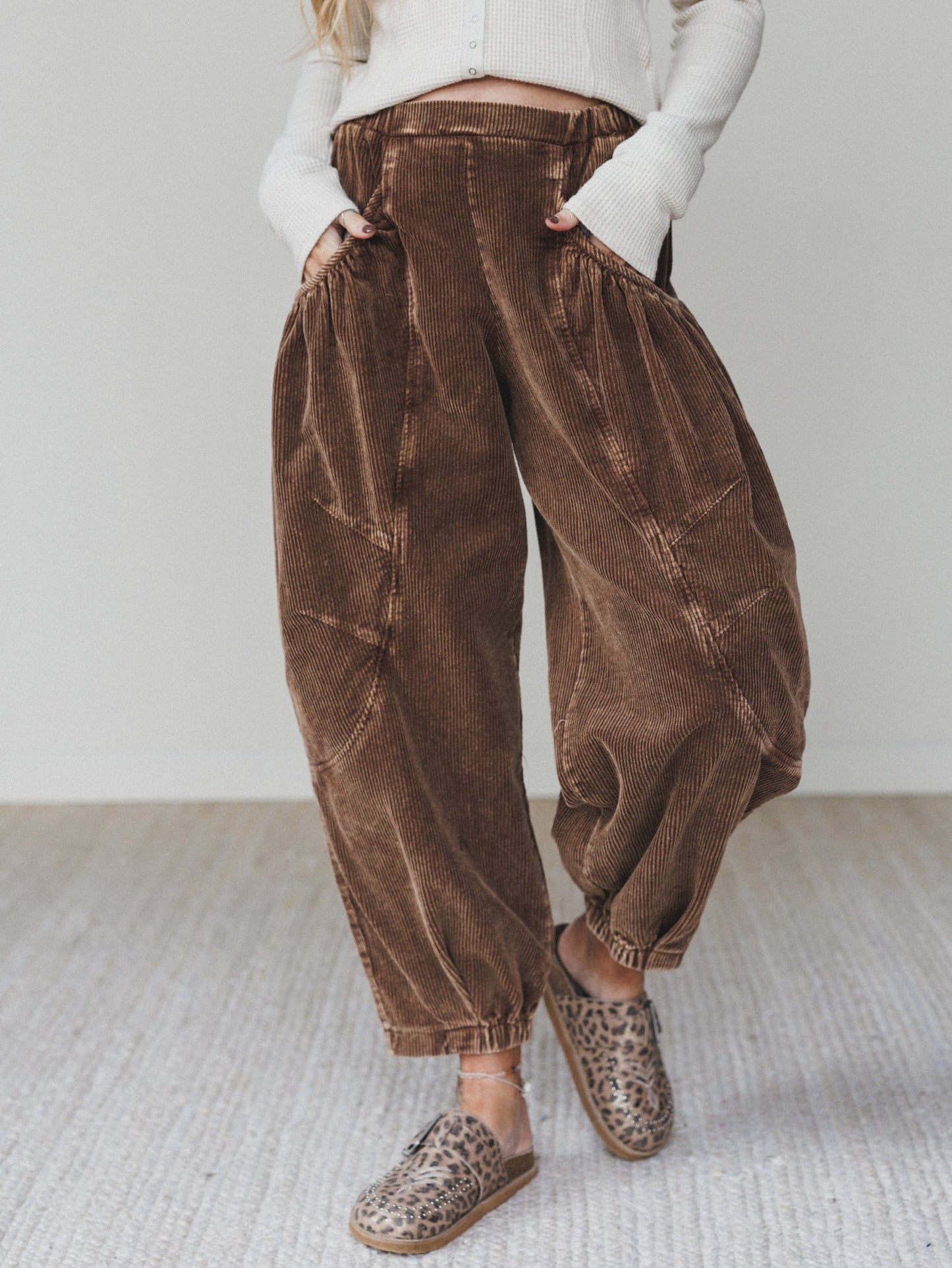 Corduroy Cutie 2 Piece Bundle - Brown