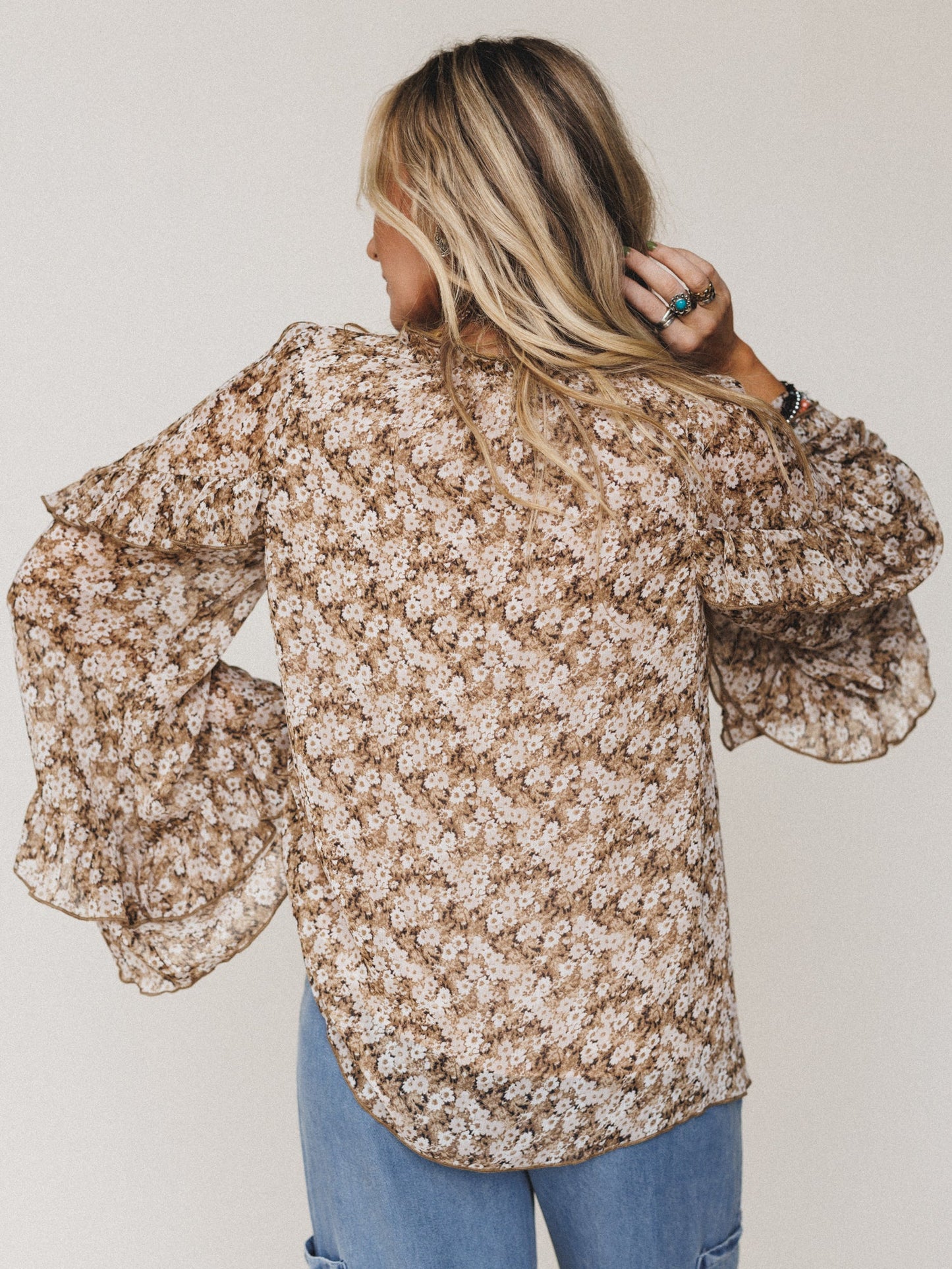 Amber Harvest Top - Olive