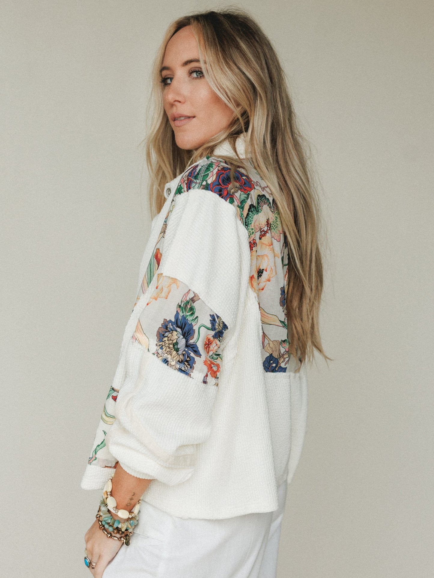 Dream Drape Jacket - Cream
