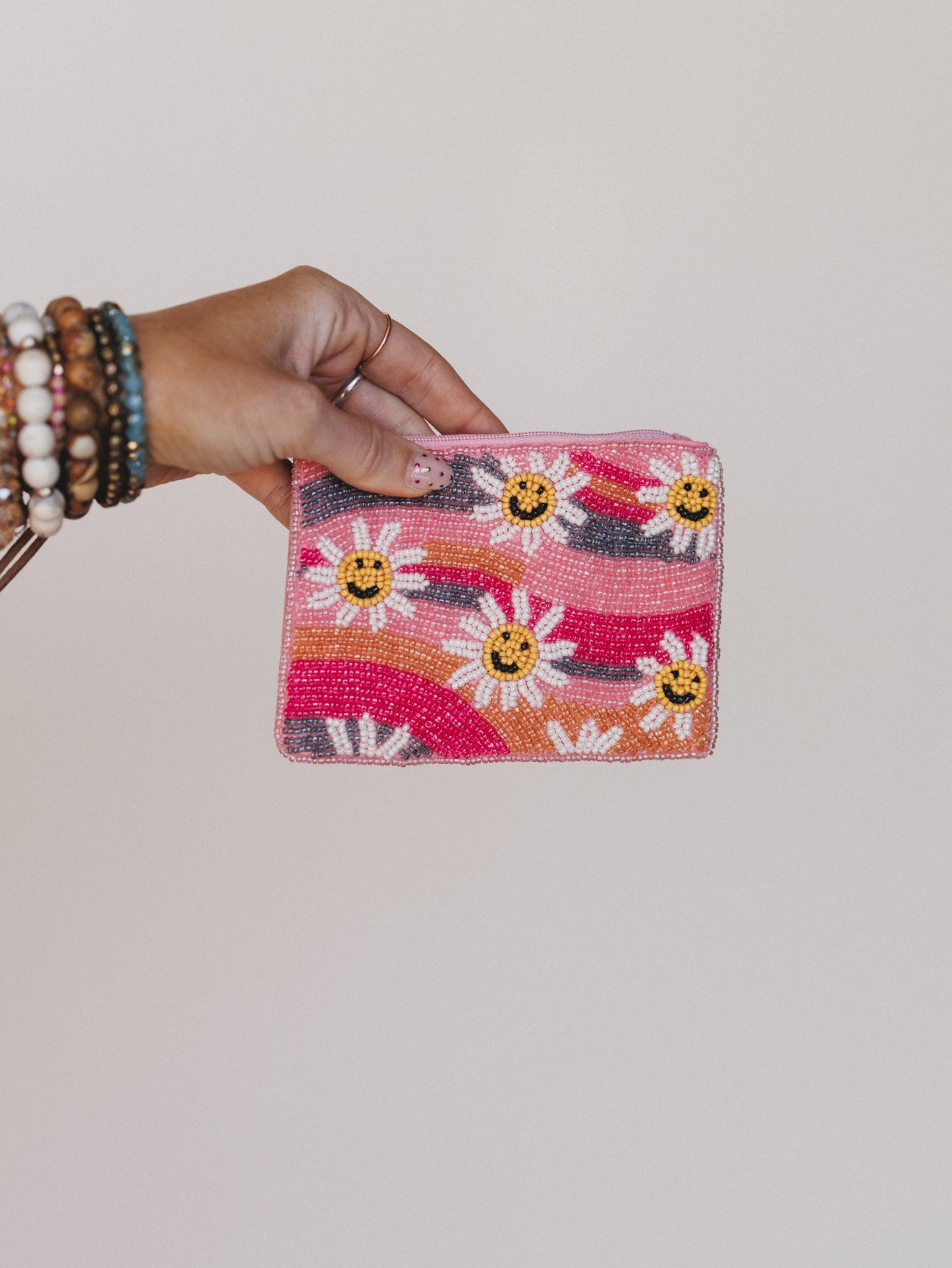 Groovy Daisies Coin Purse - Multi