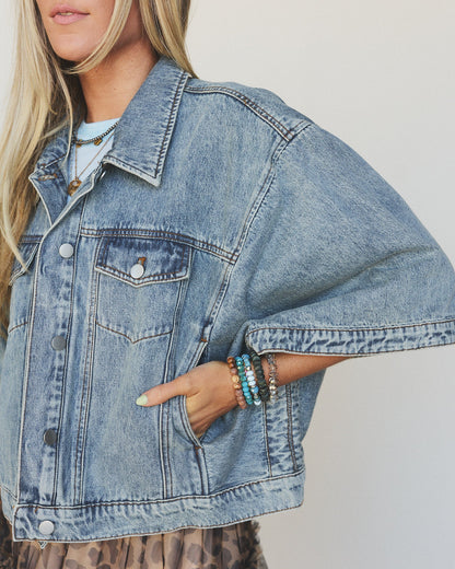 Beyond The Cape Denim Jacket - Denim