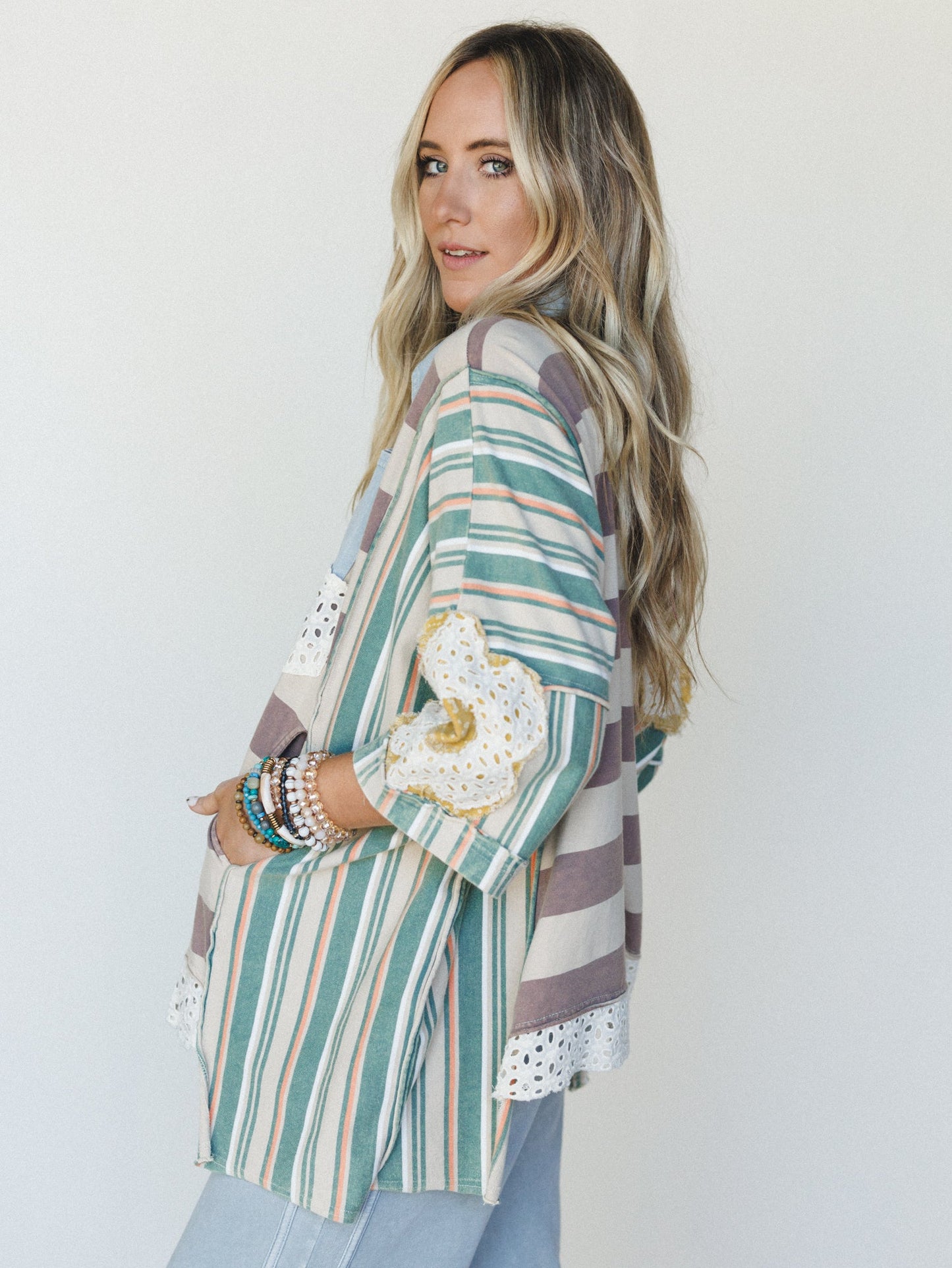Darling Daisy 2 Piece Bundle - Faded Blue