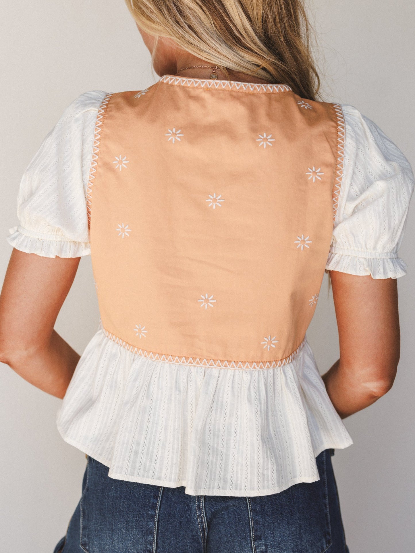 Heart to Hand Top - Apricot