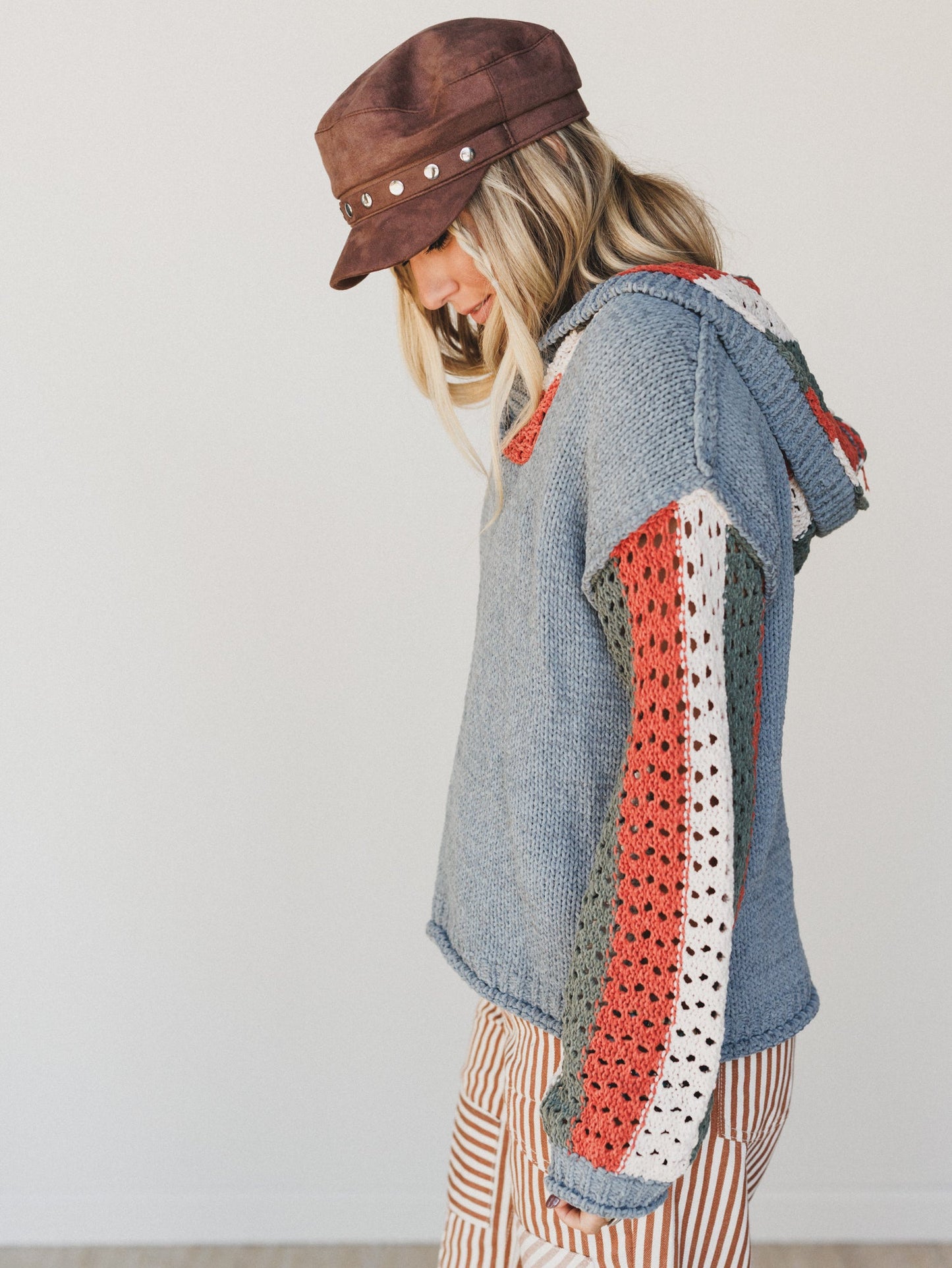 Groovy Somewhere Sweater - Navy