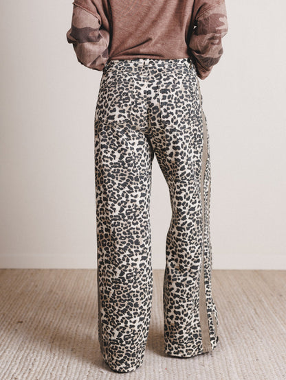 Dusty Belle Pants - Leopard