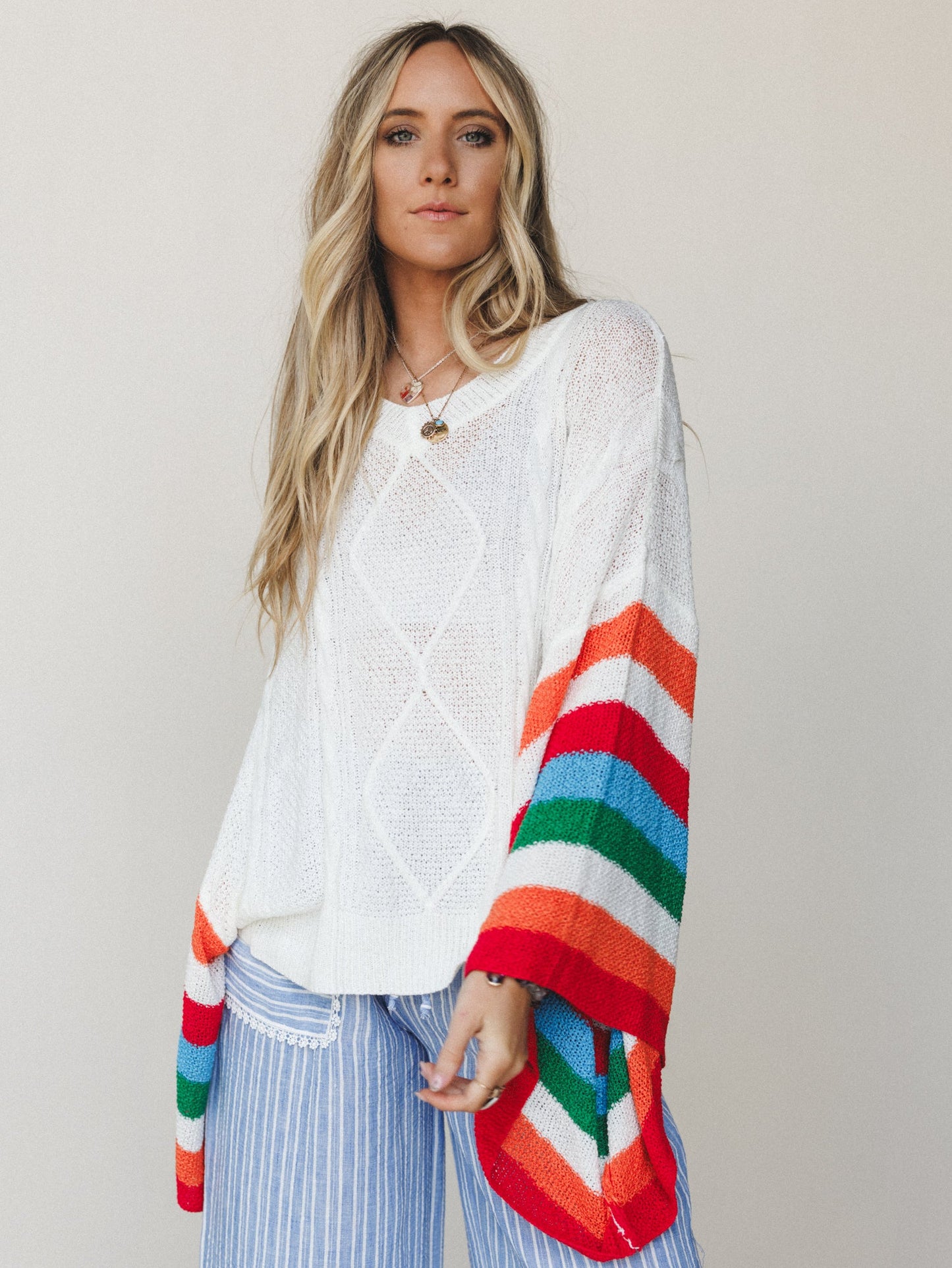 Easy Goes It Poncho - Multi