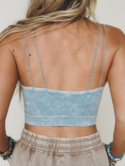 Divine Sun Bralette - Blue Gray
