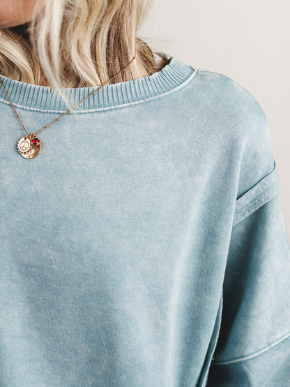 Honey Cloud Sweatshirt  - Ash Blue