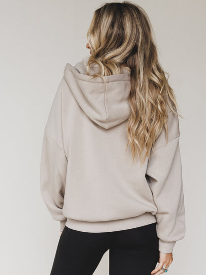 Driftwood Oversized Hoodie - Ash Mocha