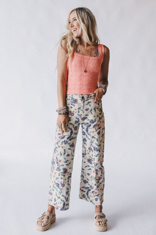 Botanical Garden Pants - Khaki - Pre Order