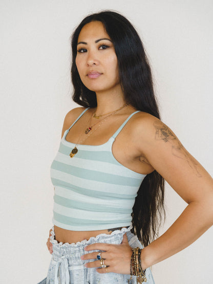 Daylight Stripes Brami - Dusty Mint