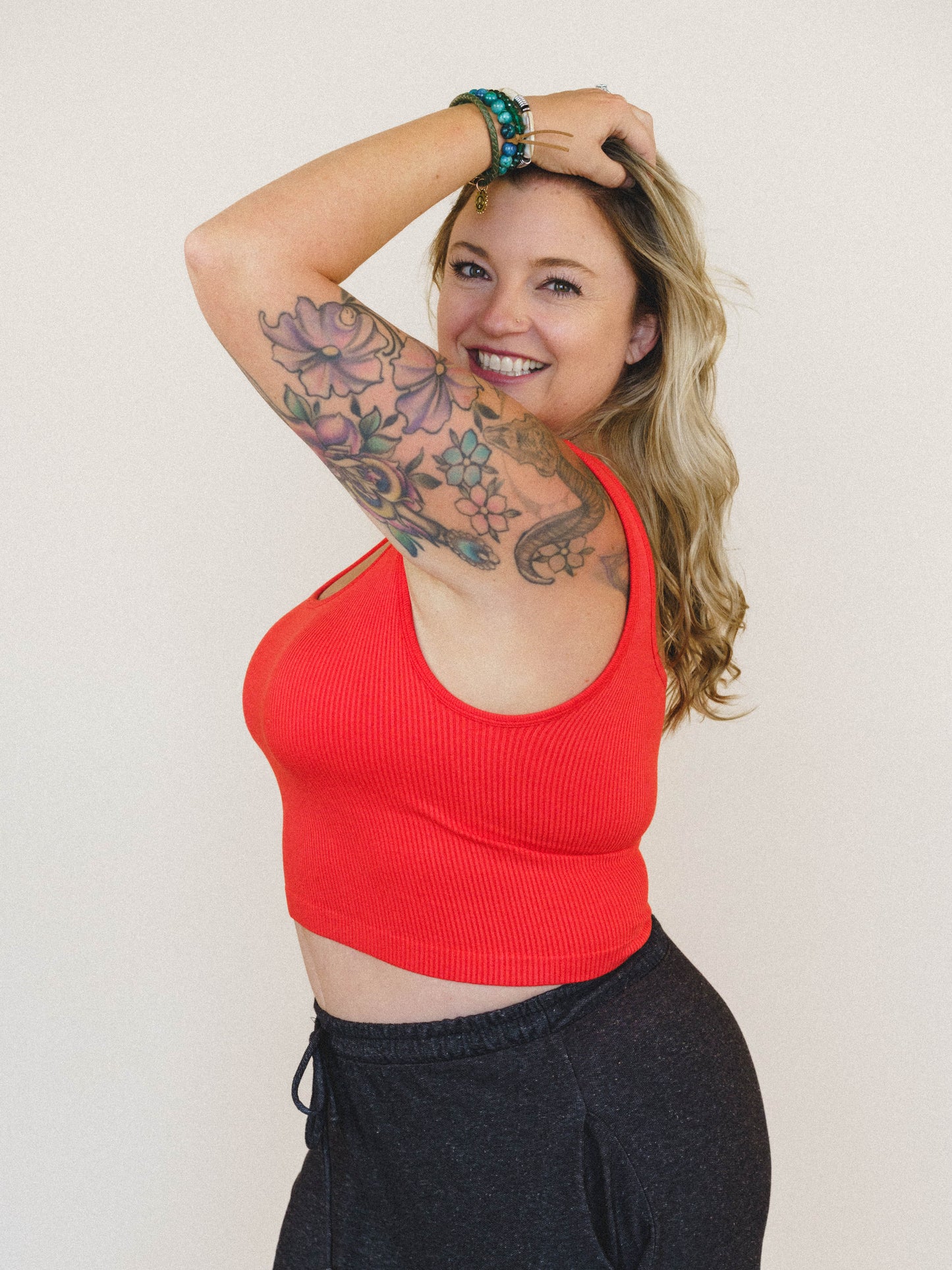 Easy Days Brami Top - Scarlet