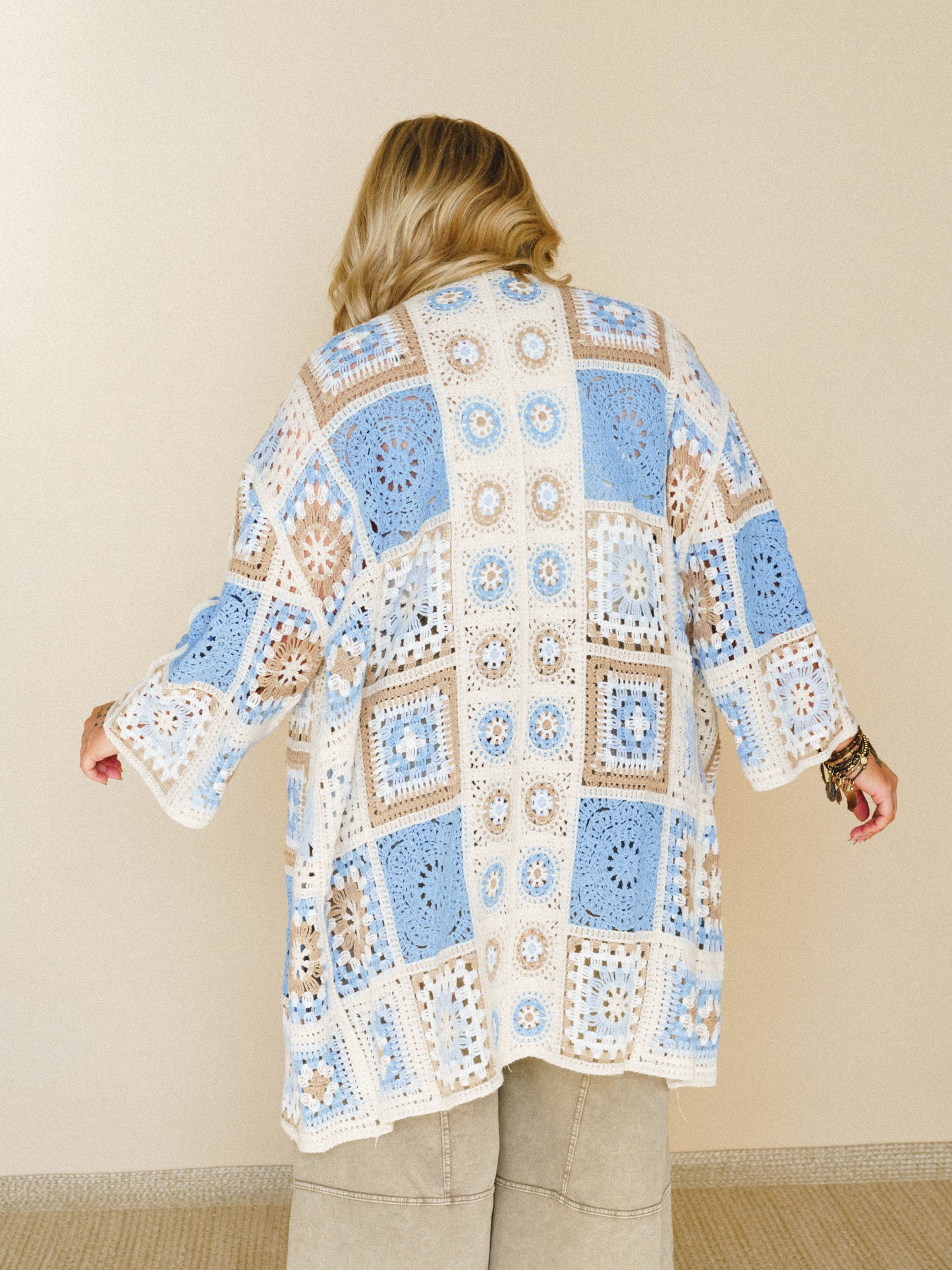 Holiday Journey Cardigan - Blue Multi